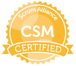 Logo Scrum Alliance CSM Certified